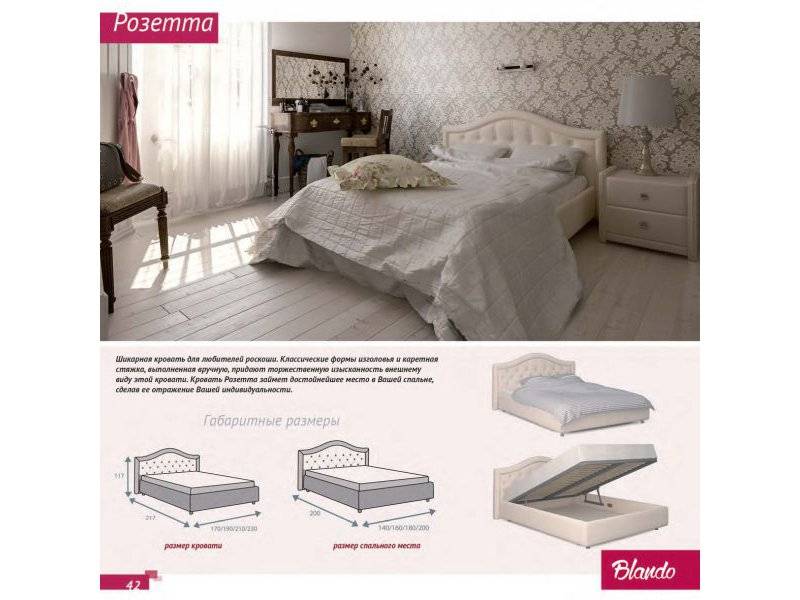 шикарная кровать розетта в Нижневартовске