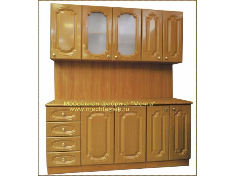 кухонный гарнитур прямой ольха в Нижневартовске