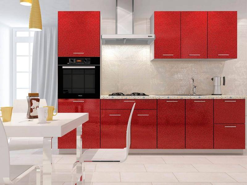 кухня прямая «базис колор» в Нижневартовске