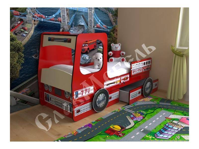 детская с ящиками пожарная машина в Нижневартовске