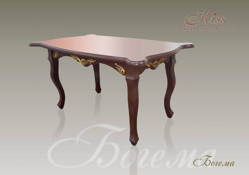 обеденный стол богема на изогнутых ногах в Нижневартовске