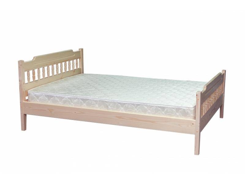 кровать с двумя спинками сосна в Нижневартовске