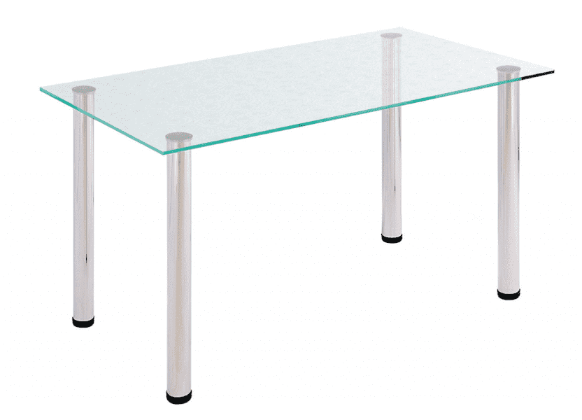 стол обеденный арт 6.1 прозрачный в Нижневартовске