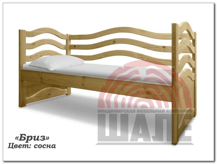 кровать с высокой спинкой бриз в Нижневартовске