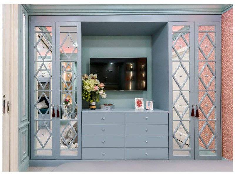 стенка зеркальная со шпросами в Нижневартовске