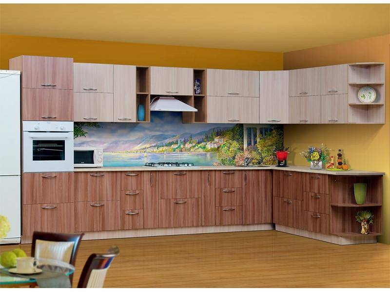 кухонный гарнитур угловой олимпия м в Нижневартовске