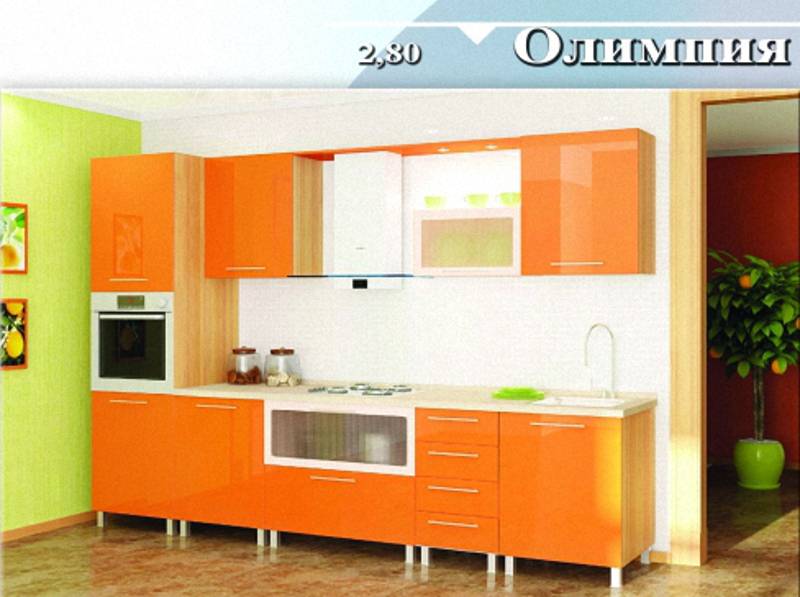 кухня прямая «олимпия» в Нижневартовске