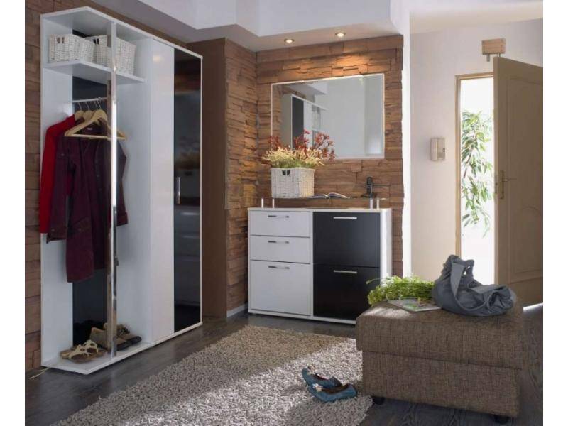 прихожая прямая черно - белая в Нижневартовске