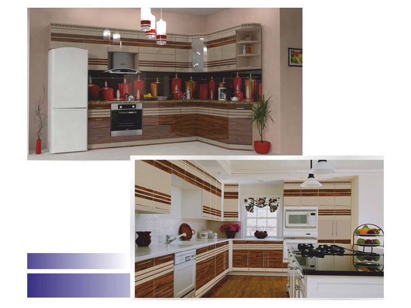 кухня угловая фотопечать 04 в Нижневартовске