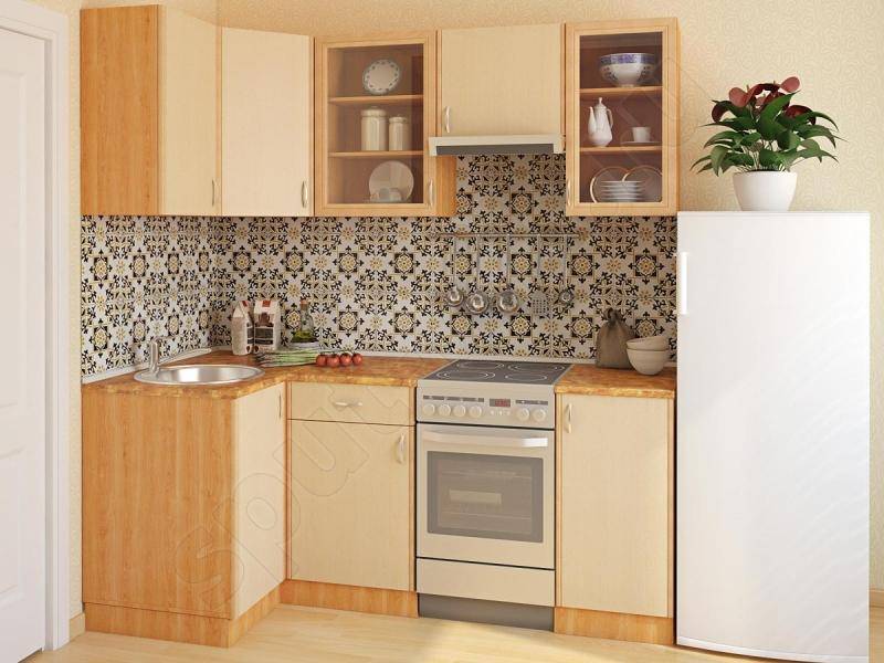 кухонный гарнитур угловой омега в Нижневартовске