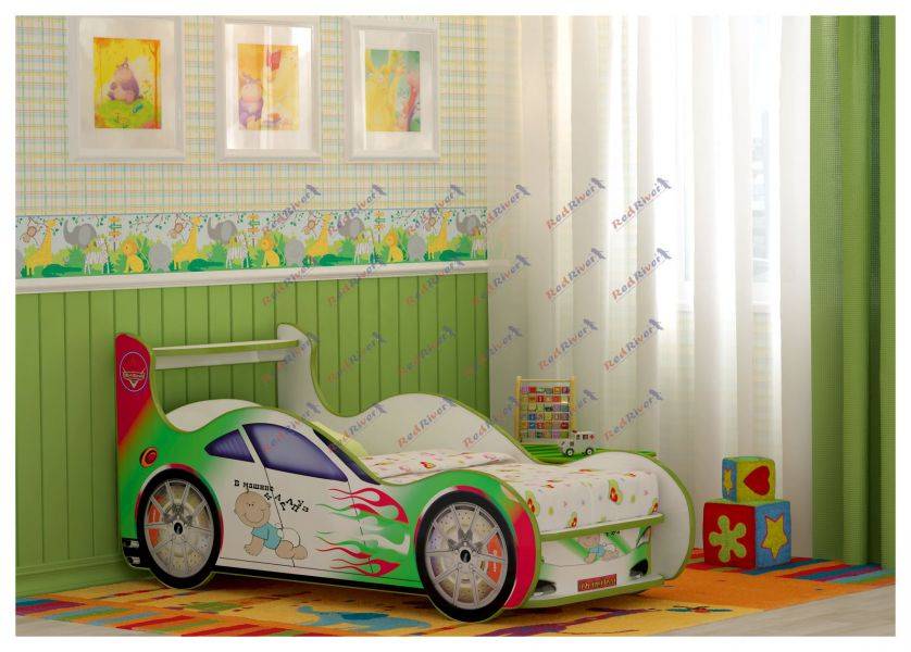 кровать машинка карапуз престиж в Нижневартовске