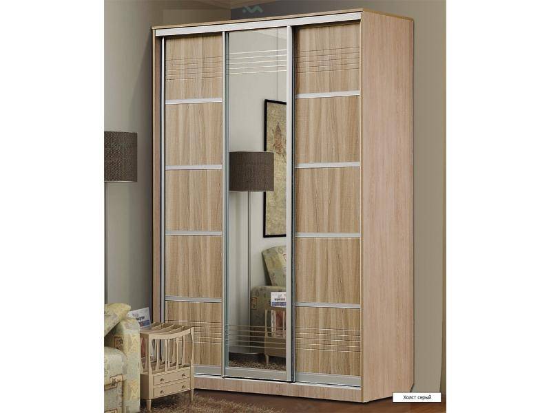 шкаф-купе 3-х дверный ева 8 сг-2 в Нижневартовске