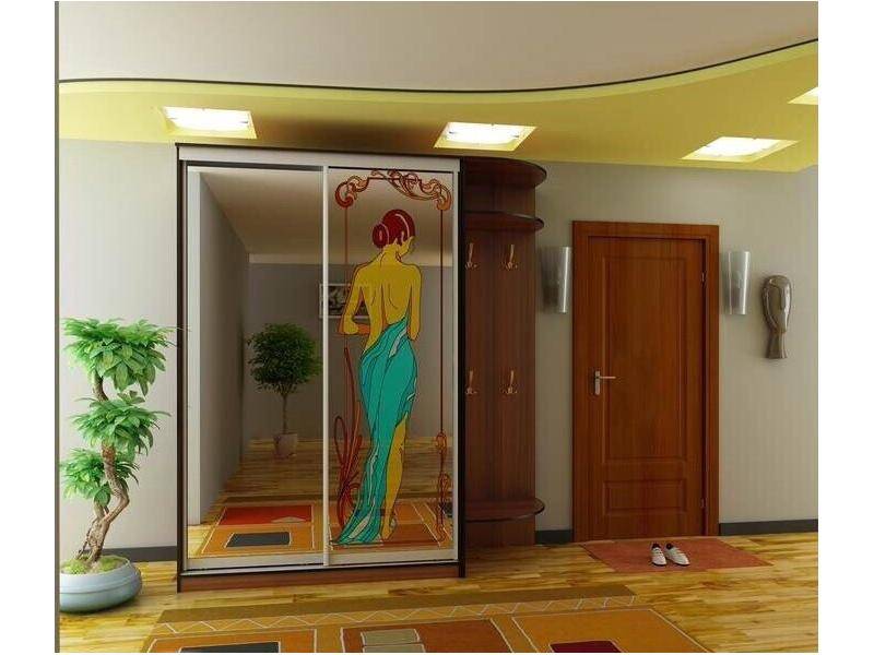 шкаф-купе с фотопечатью в прихожую в Нижневартовске