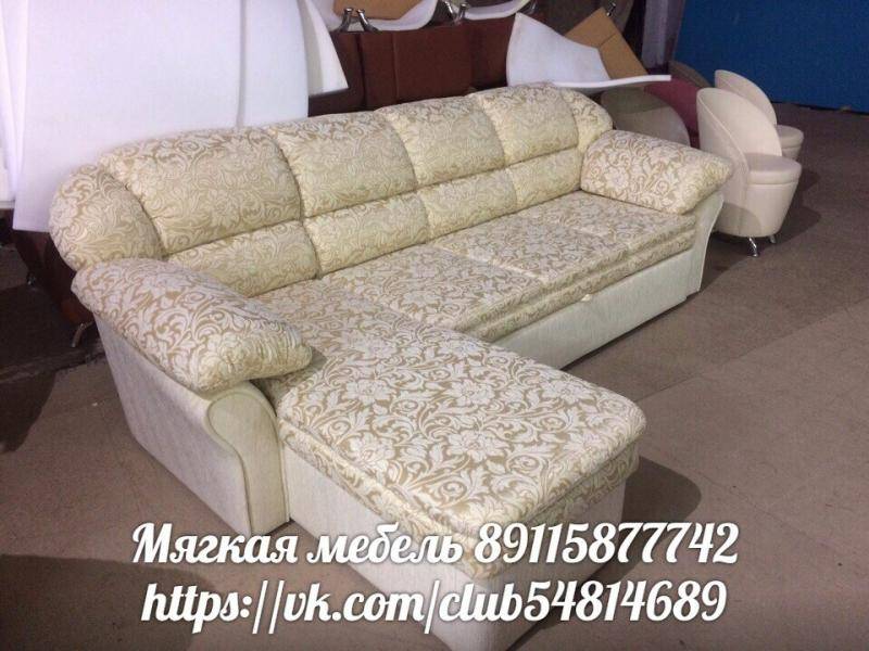диван люкс- 2 с оттоманкой в Нижневартовске