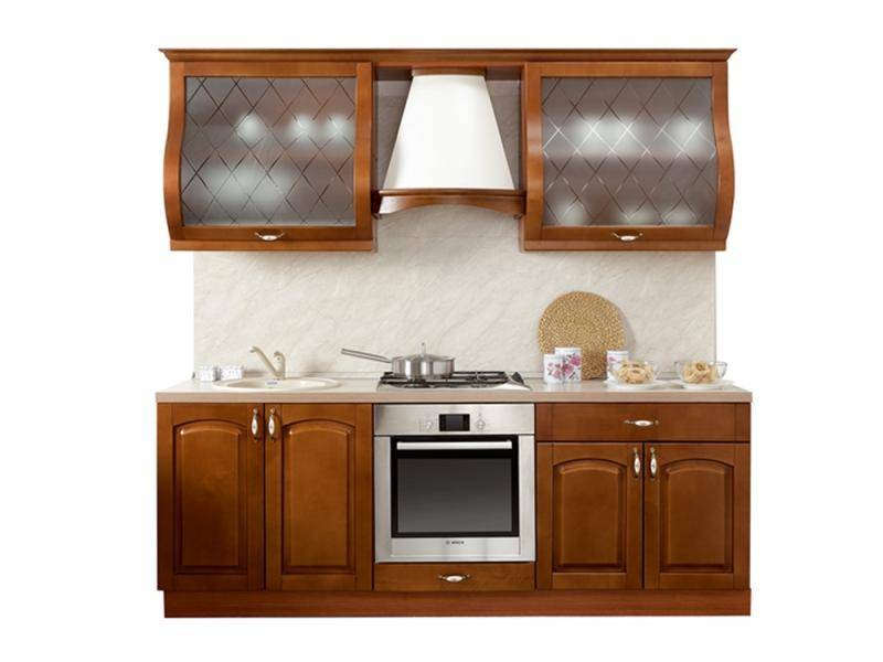 кухня прямая массив люкс в Нижневартовске