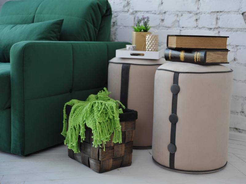 пуф drum button в Нижневартовске