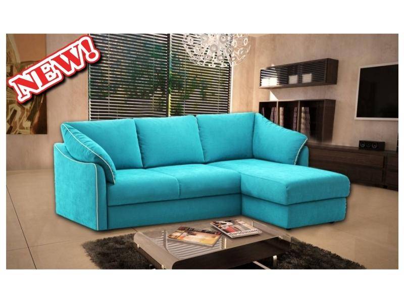 голубой диван евроугол 5 в Нижневартовске