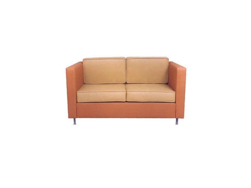 небольшой оранжевый диван квадро д2-01 в Нижневартовске