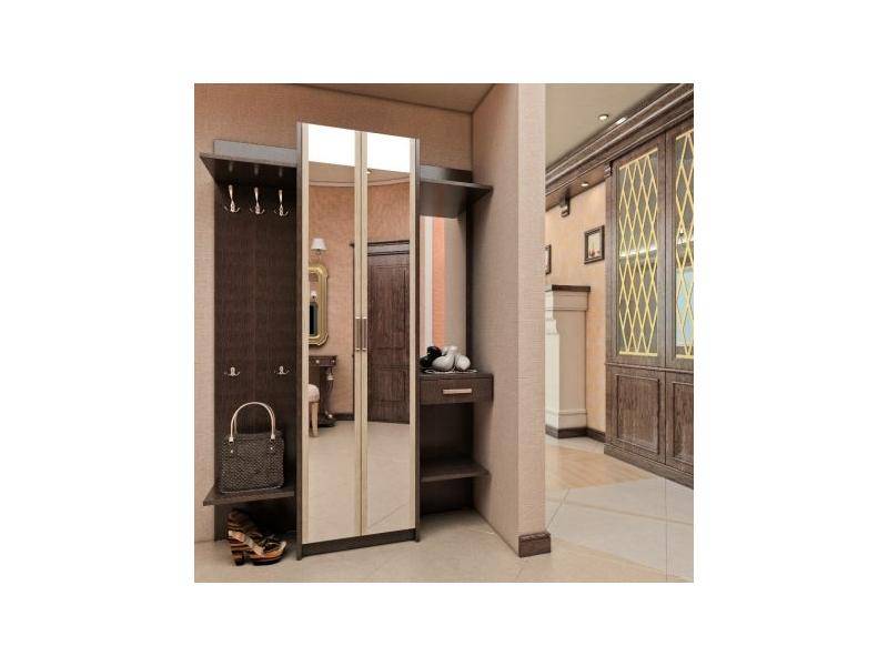 прихожая с распашным шкафом 11 в Нижневартовске