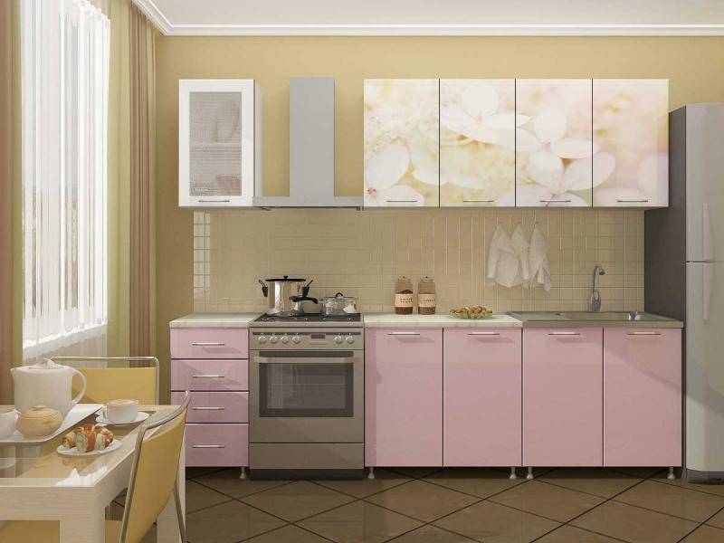 кухня с фотопечатью тиба в Нижневартовске