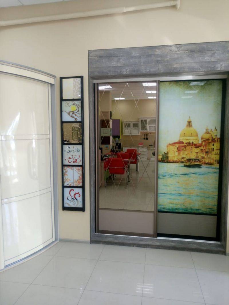 шкаф-купе с фотопечатью, зеркалом в Нижневартовске