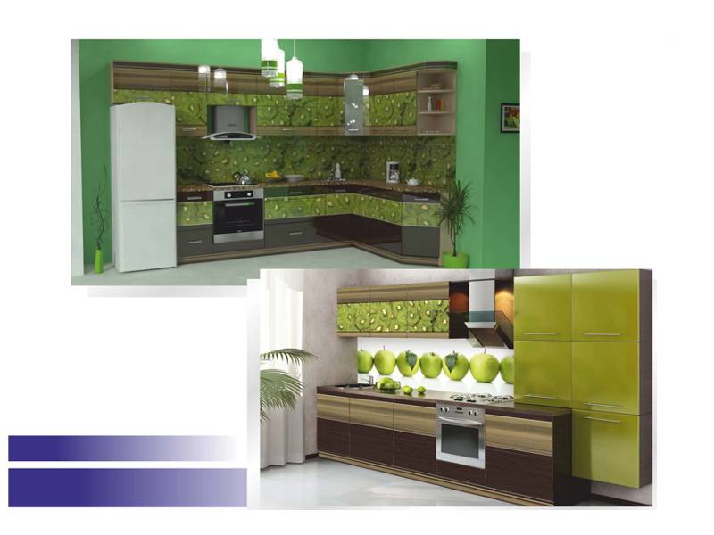 кухня угловая фотопечать 08 в Нижневартовске