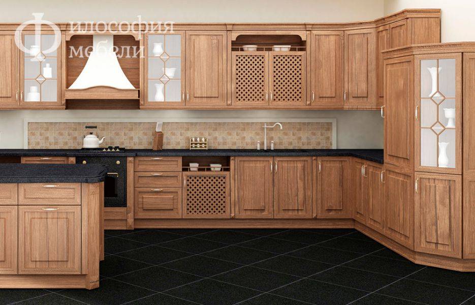 кухня с островом №26 в Нижневартовске