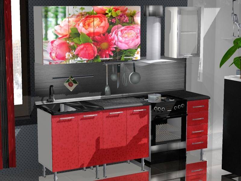 красная кухня букет в Нижневартовске