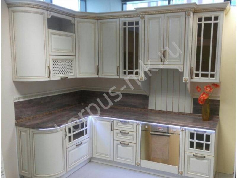 кухня угловая бьянка шпон в Нижневартовске