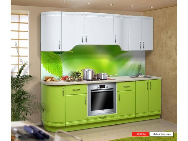 кухня прямая ника 1 (фасад стайл) в Нижневартовске