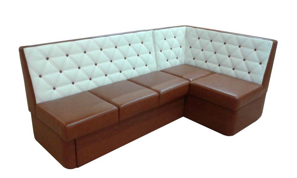 угловой кухонный диван форест с цветом капучино в Нижневартовске