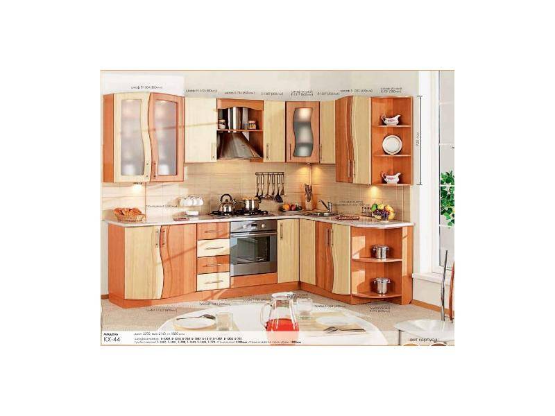 угловая кухня волна в Нижневартовске