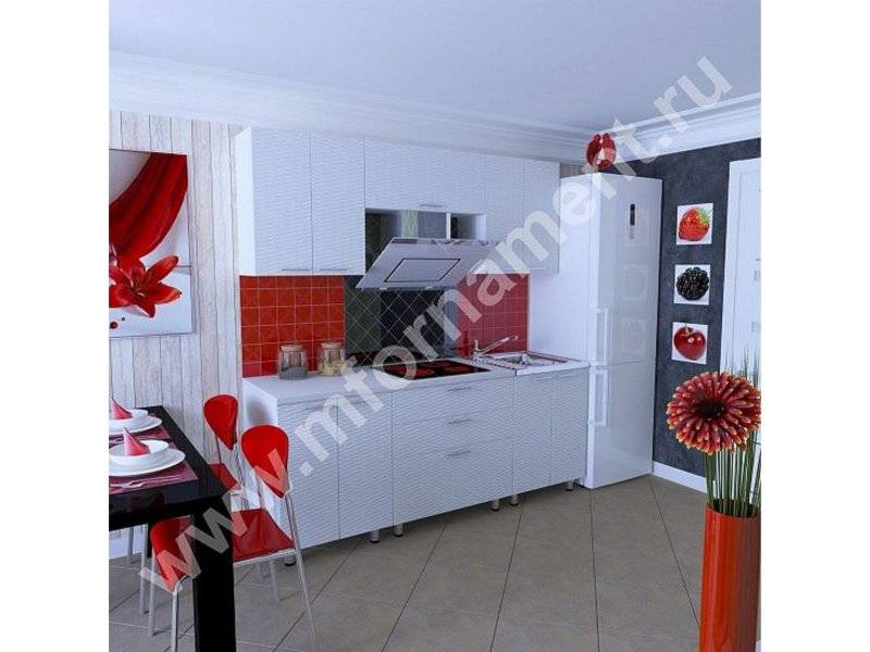 кухня люкс с 3d фасадами в Нижневартовске