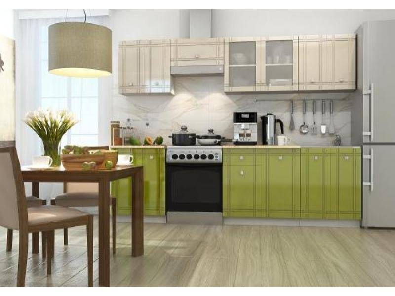 кухня прямая сити композиция 2 в Нижневартовске