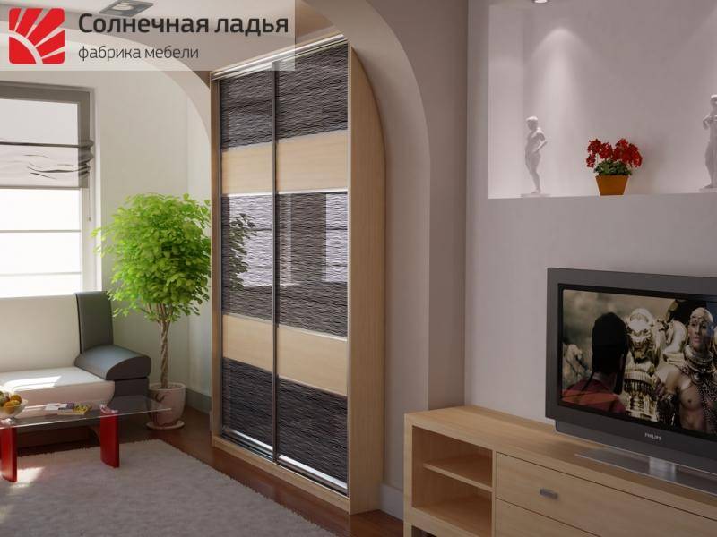 шкаф - купе для гостиной 19 в Нижневартовске