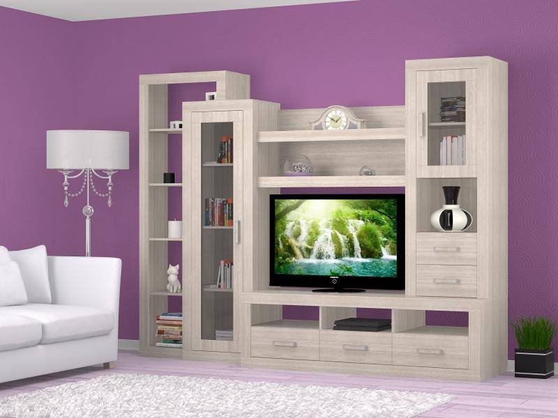 стенка в гостиную марокко светлая в Нижневартовске