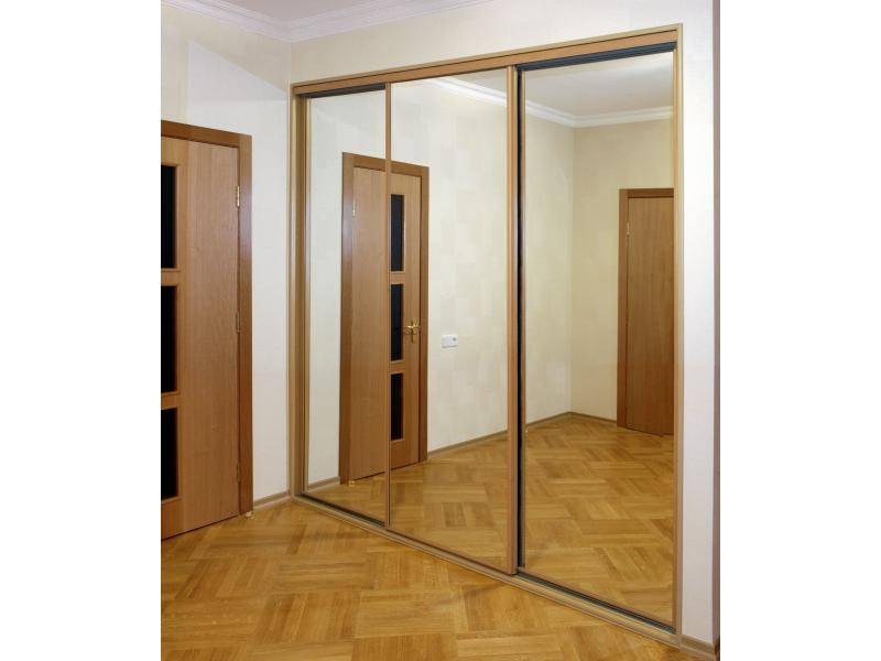 встроенный шкаф-купе с зеркалами в Нижневартовске