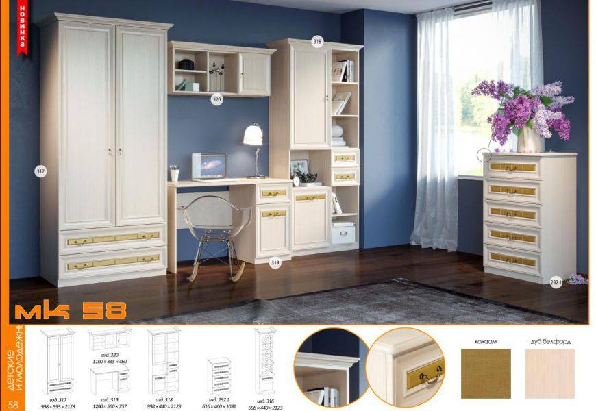 детская стенка мк 58 в Нижневартовске