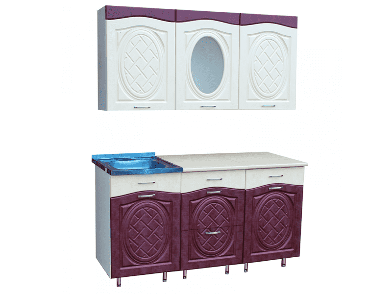 кухня женя 1,5 мдф в Нижневартовске