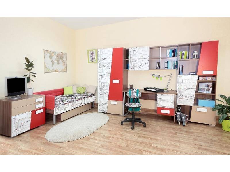 яркая мебель для детской комнаты в Нижневартовске