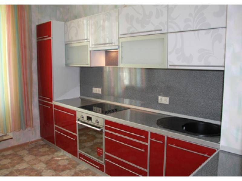 кухня прямая хай тек 7 в Нижневартовске