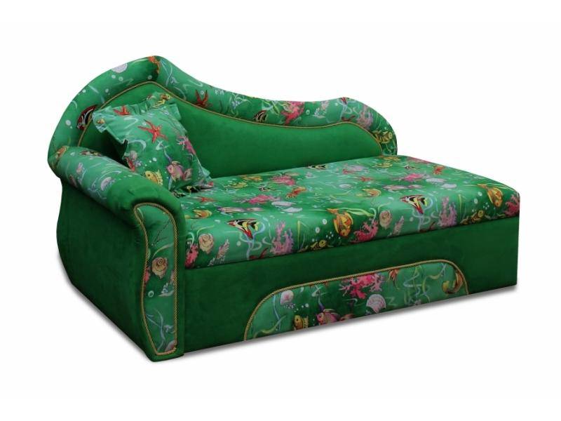 детский зеленый диван катюша 2 в Нижневартовске