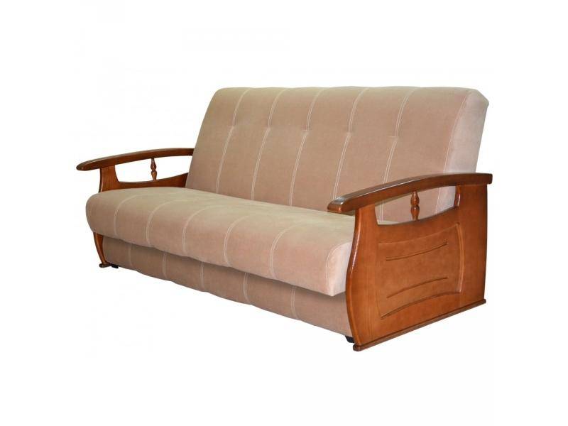 диван с деревянными подлокотниками альтаир дп в Нижневартовске
