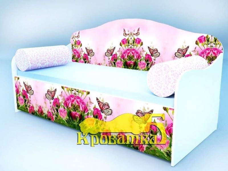 кровать-диван в розах в Нижневартовске