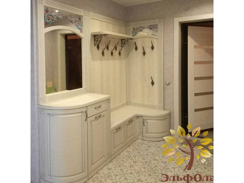 прихожая угловая белая в Нижневартовске