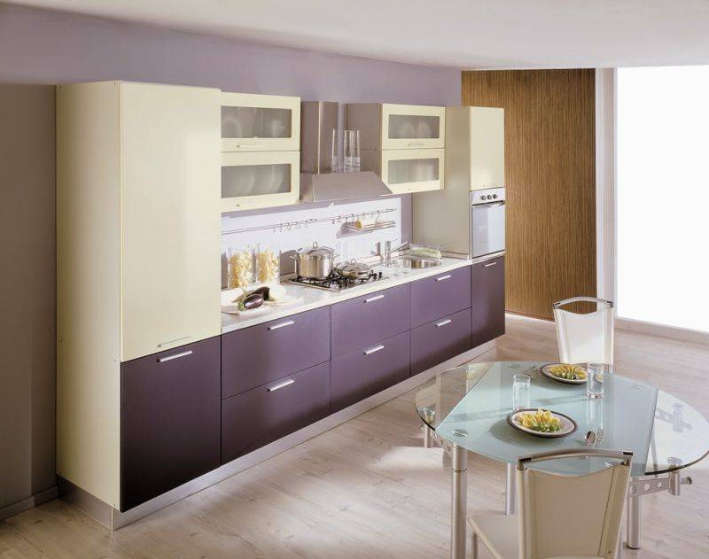 прямая кухня в Нижневартовске