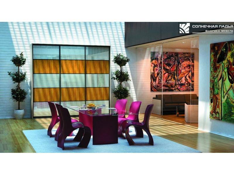 шкаф - купе для гостиной 35 в Нижневартовске