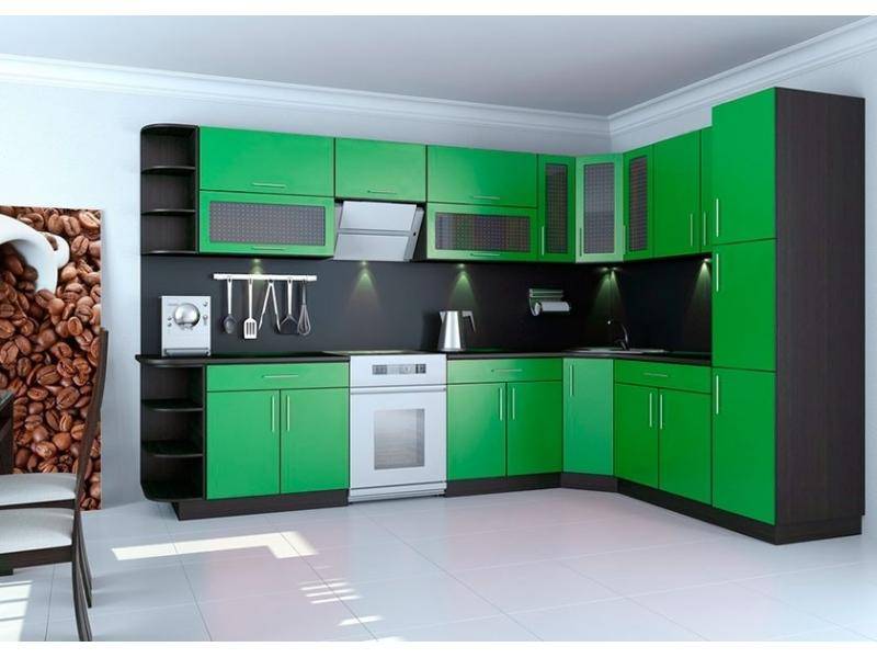 яркая кухня угловая-8 в Нижневартовске