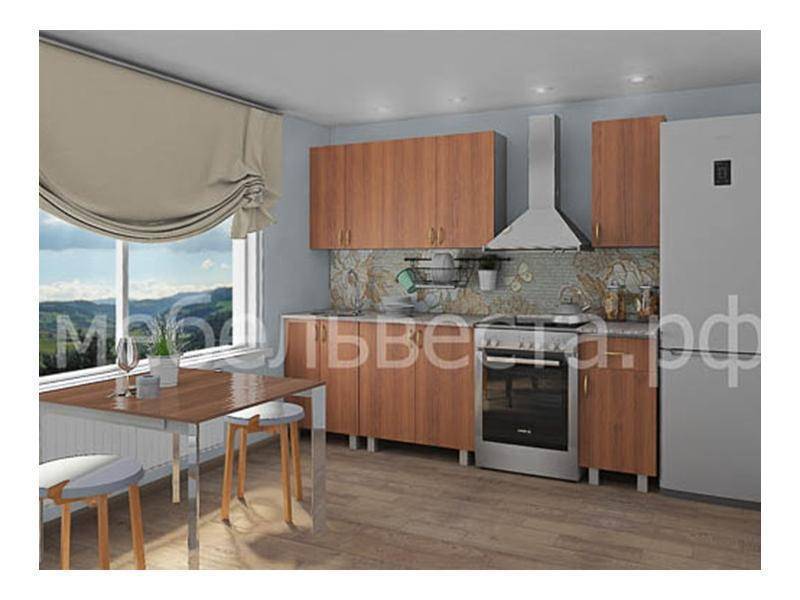 кухонный гарнитур алеся орех эконом в Нижневартовске