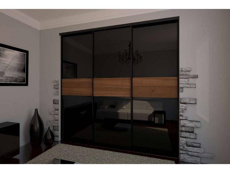 шкаф - купе черное стекло в Нижневартовске